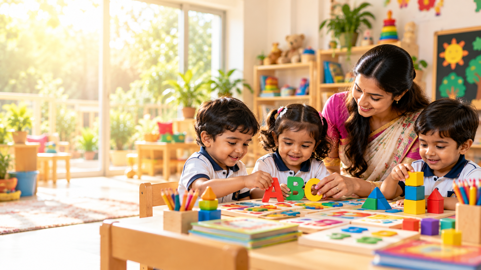 Young children learning together