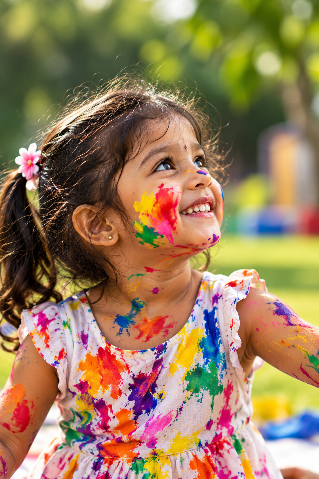 Happy child at LN Vibee Academy